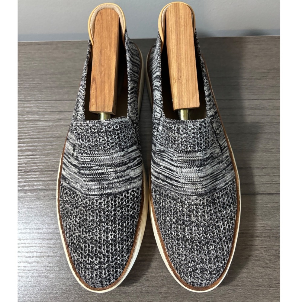 UGG Sammy Black Heather Knit Slip-On Sneakers Women's Size 9.5 - Picture 2 of 9